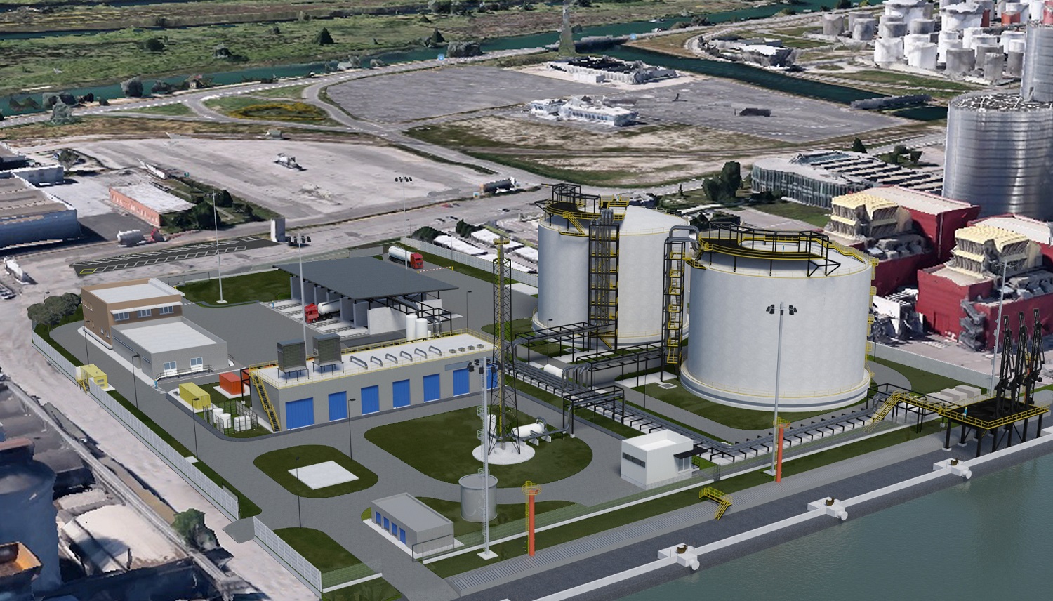 Edison avvia la prima catena logistica integrata di Gnl Small Scale