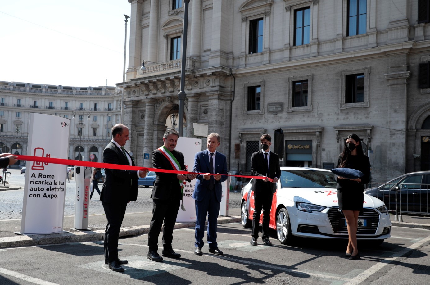 Axpo Italia: inaugurate a Roma le prime stazioni di ricarica pubbliche per auto elettriche