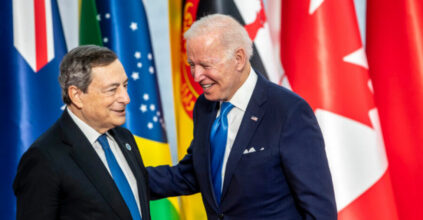 Draghi Incontra Biden