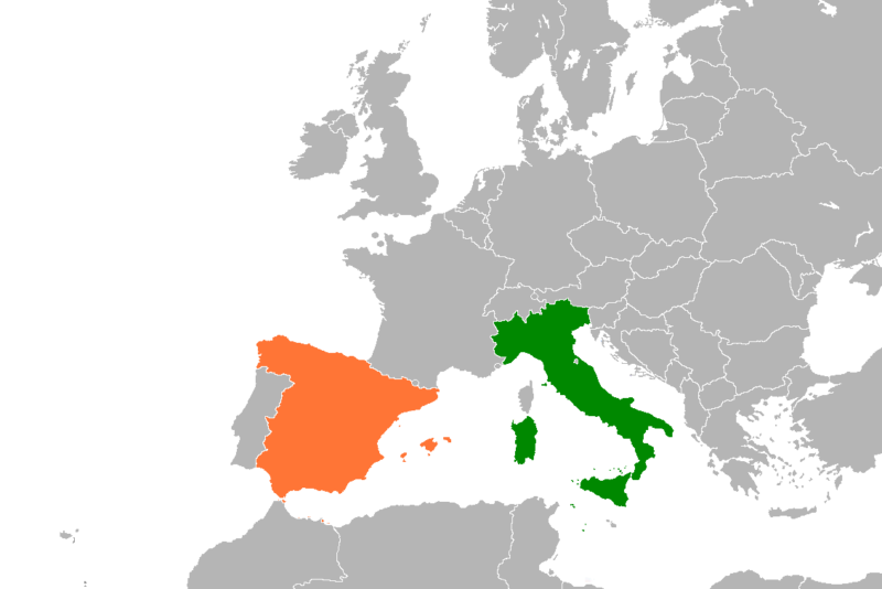 Italia Spagna