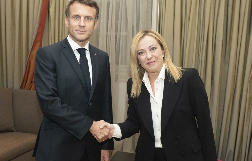 governo meloni incontro macron