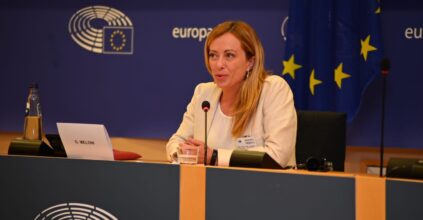 Giorgia Meloni UE