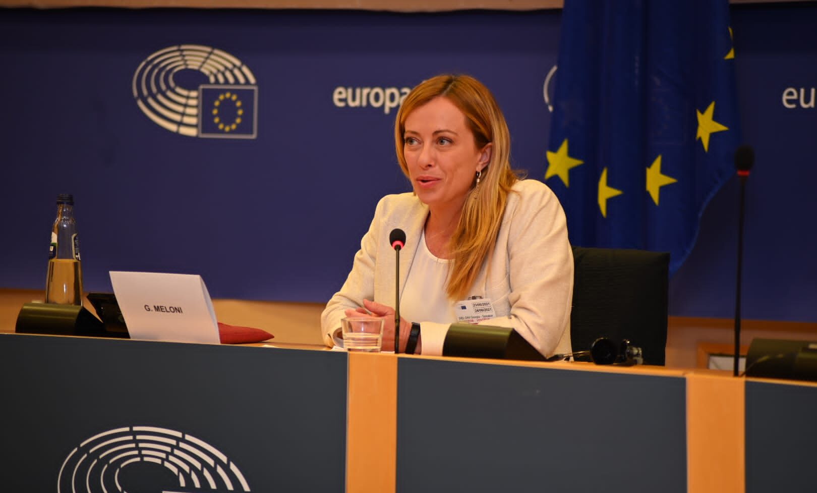 Giorgia Meloni UE