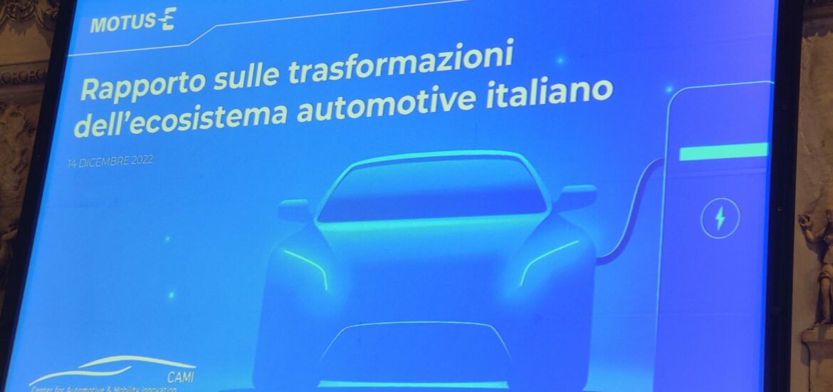 Motus-E Osservatorio Automotive Italiano