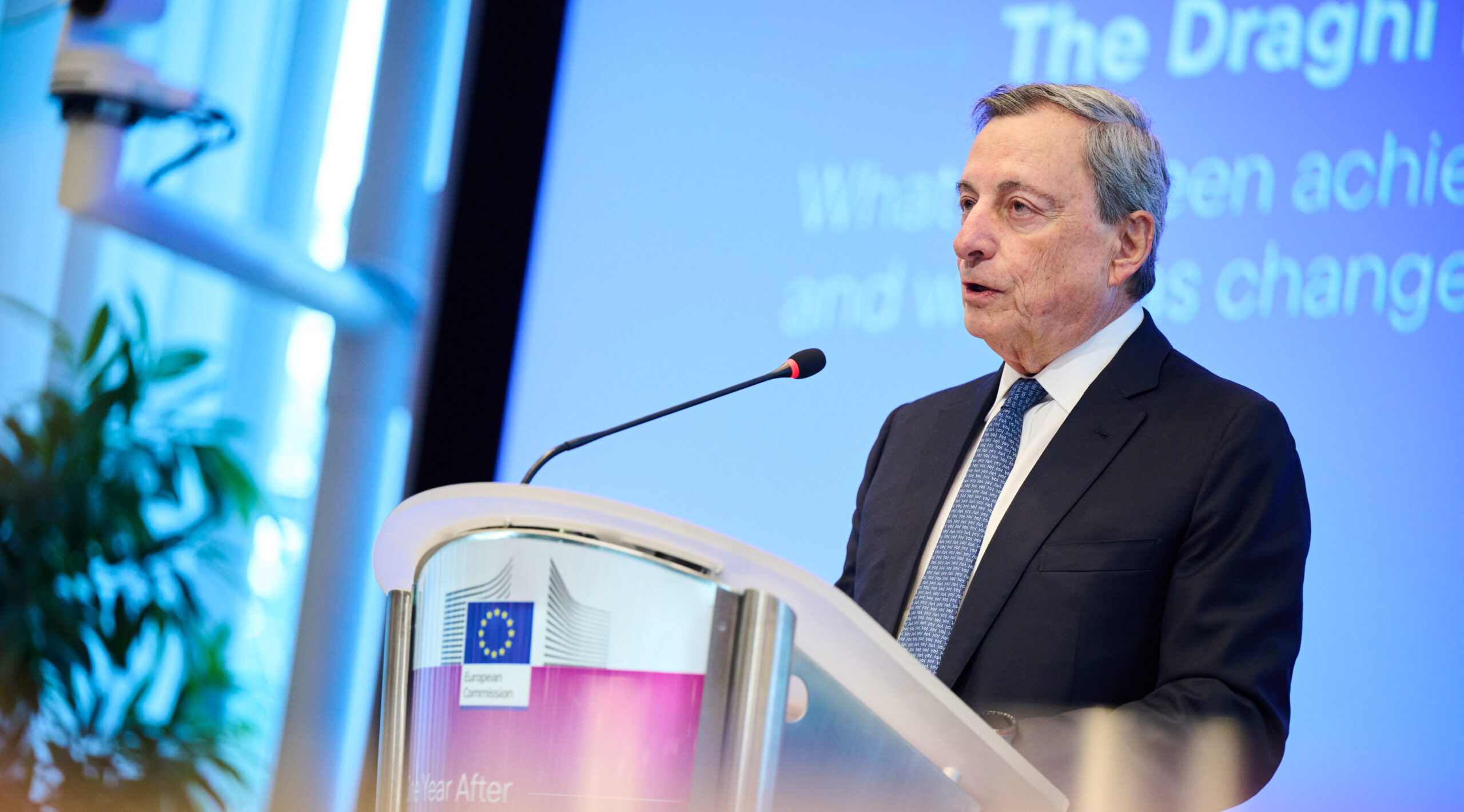 La ricetta di Mario Draghi: per l’Europa è prioritario approfondire la riforma del mercato energetico