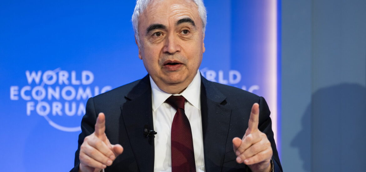 FATIH BIROL DIRETTORE ESECUTIVO, AGENZIA INTERNAZIONALE PER L'ENERGIA