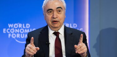 FATIH BIROL DIRETTORE ESECUTIVO, AGENZIA INTERNAZIONALE PER L'ENERGIA