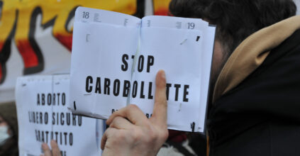 CARTELLO STOP CARO BOLLETTE