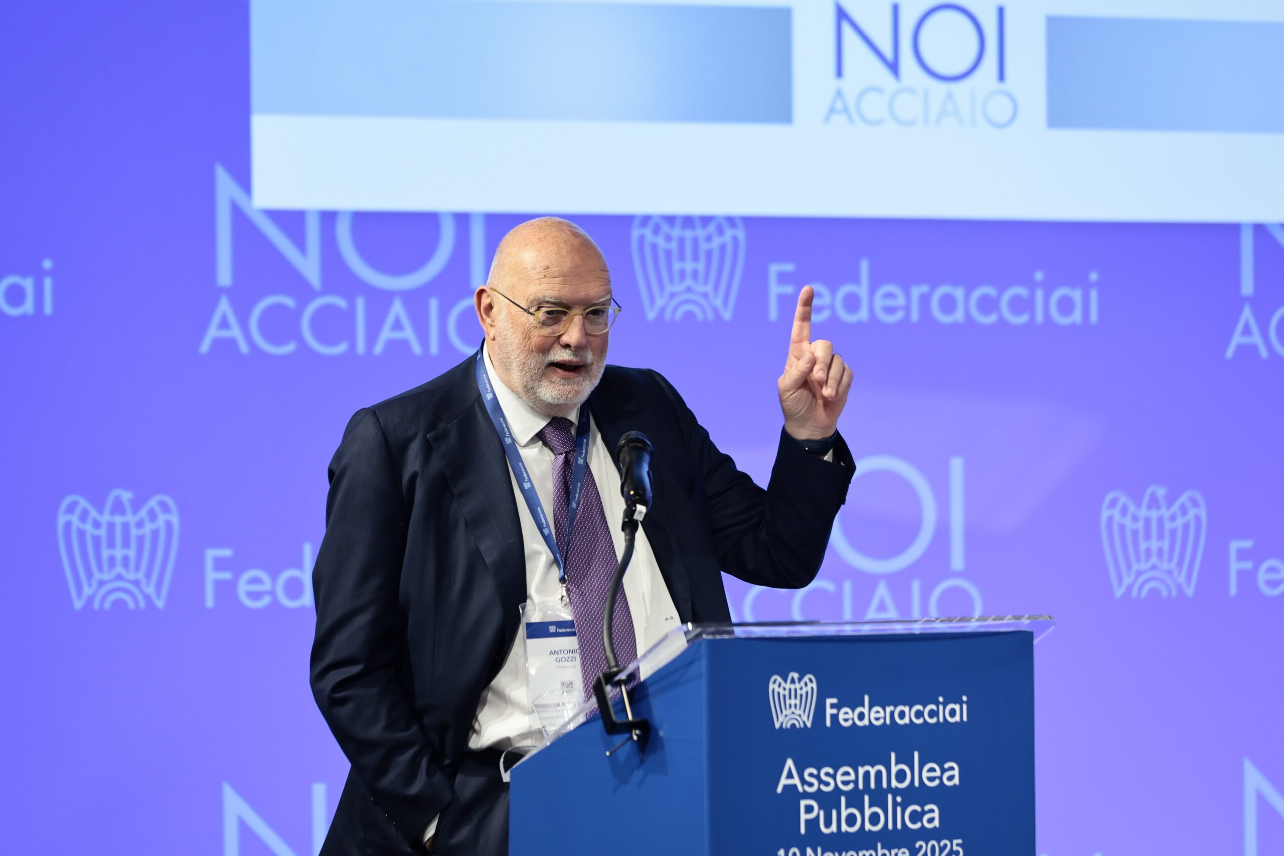 ANTONIO GOZZI PRESIDENTE FEDERACCIAI