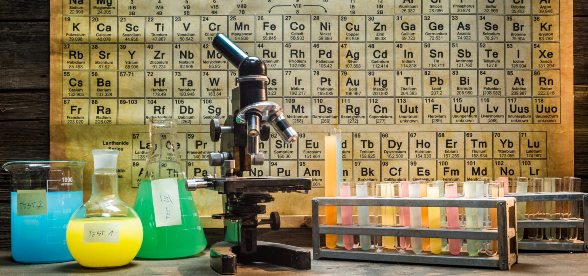 tavola periodica materie prime