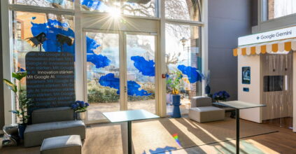 Google data center IA