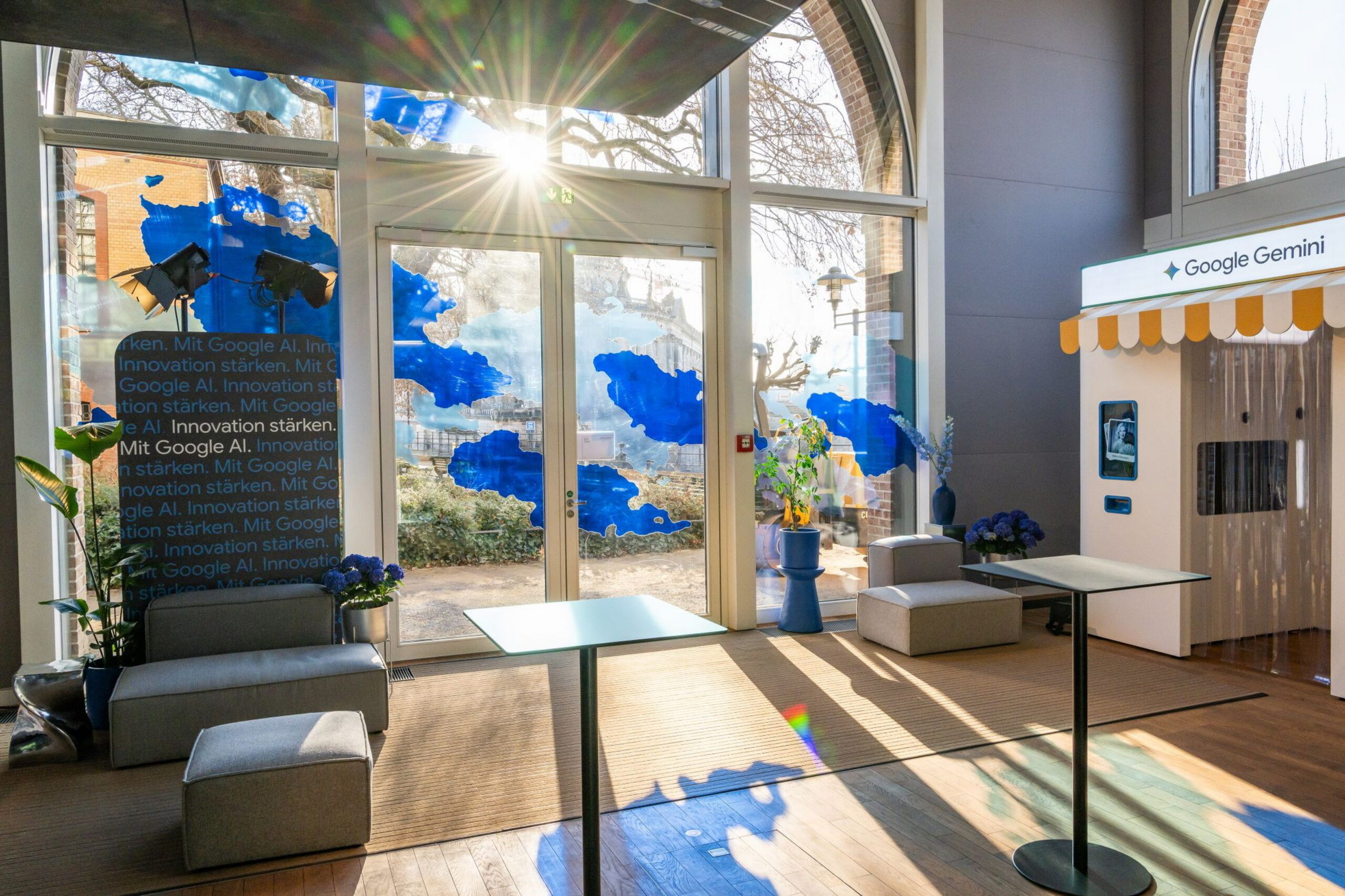 Google data center IA