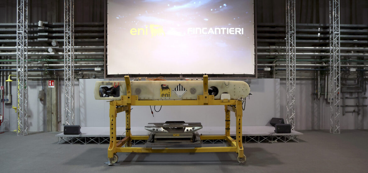 Robotica subacquea Eni Fincantieri