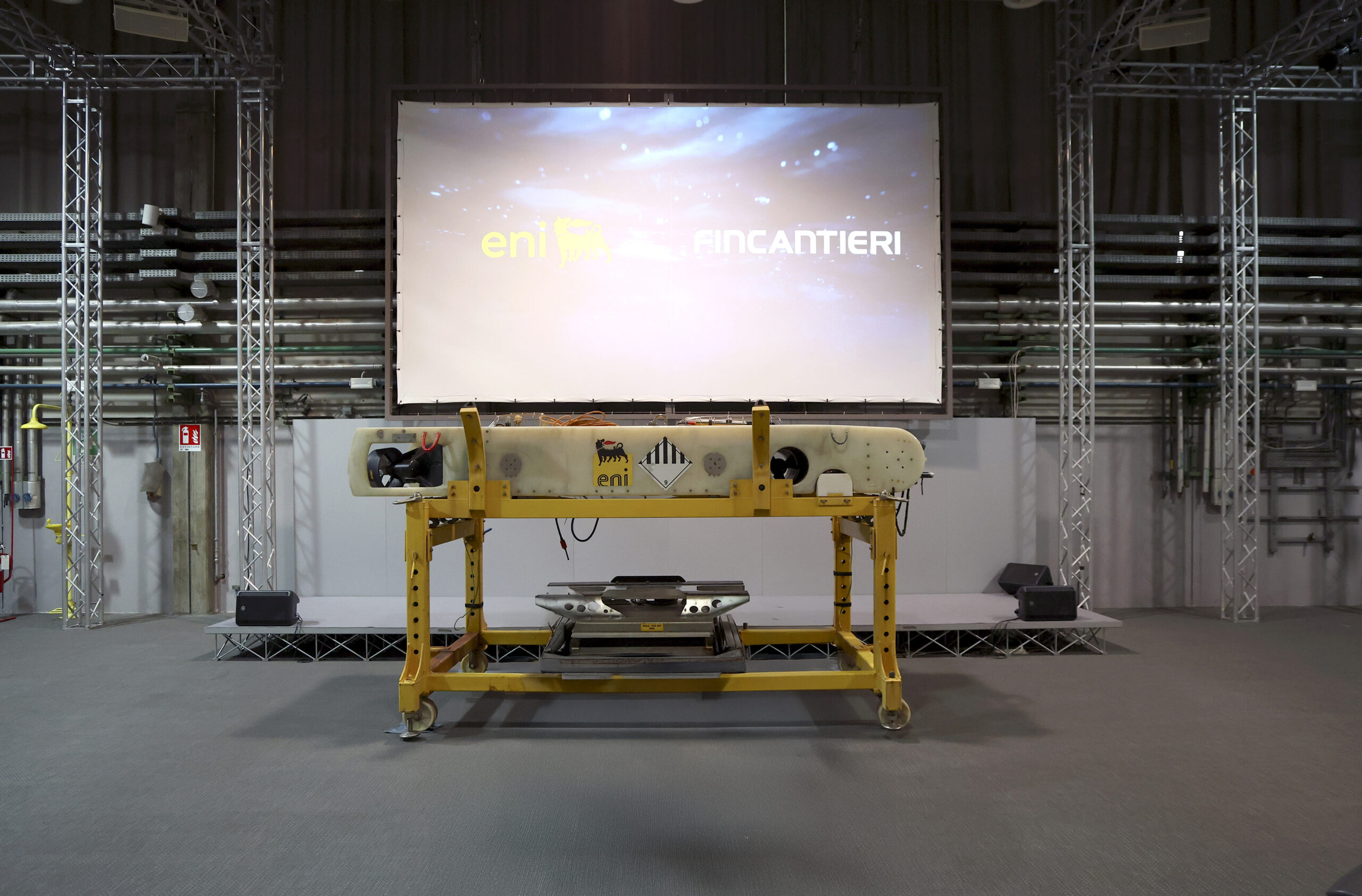 Robotica subacquea Eni Fincantieri