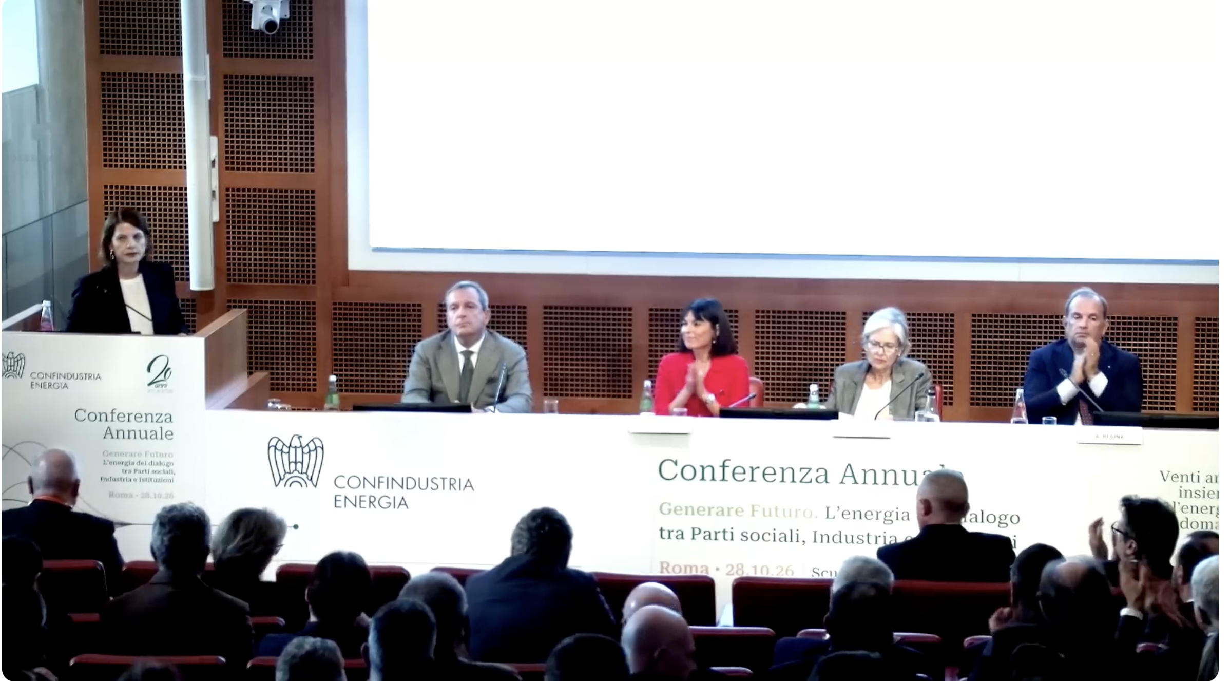 Confindustria Energia conferenza 2026